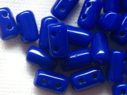 Rulla Beads Blue Opaque blau Glasperlen 10g