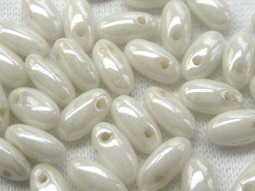 6mm 10g Rizo Beads Luster White