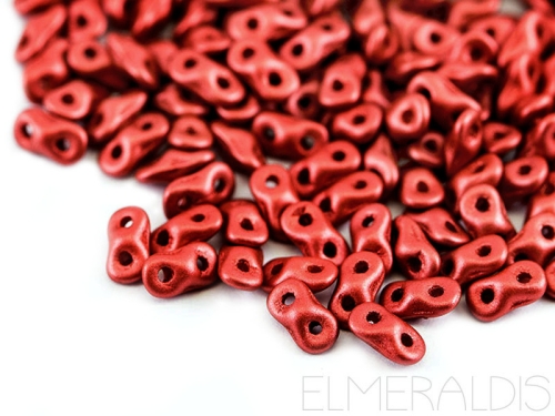 Super8® Beads Metallic Red Matte dunkelrot 5g