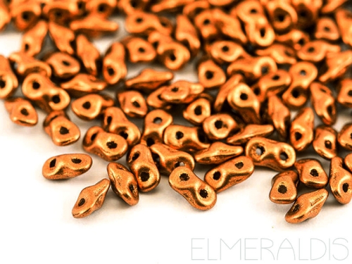 Super8® Beads Metallic Brass Gold Bronze 5g