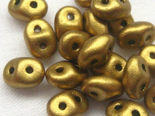 SuperDuos Matte Metallic Aztec Gold 10g