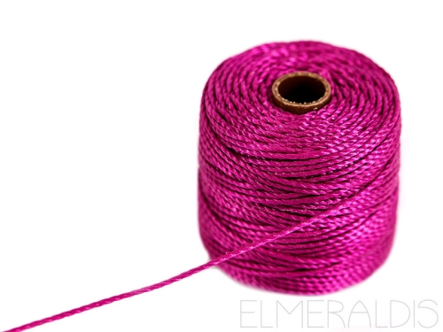 S-LON TEX210 Bead Cord Magenta Pink violett 70m