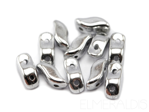 7mm STORMDUO® Crystal Labrador Full Silver Metallic silberfarben 5g