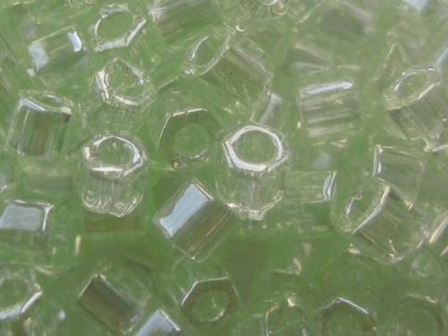 11/0 Hexagon TOHO Transparent Lemon Lime 10g