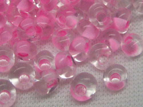 3mm Magatama TOHO Crystal Neon Carnation 10g