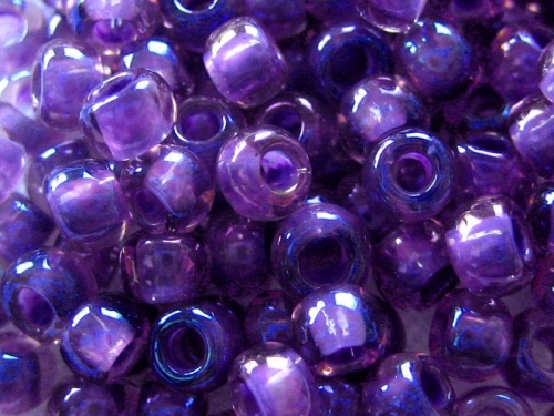 6/0 Rocailles TOHO Rainbow Rosaline Opaque Purple violett lila 10g