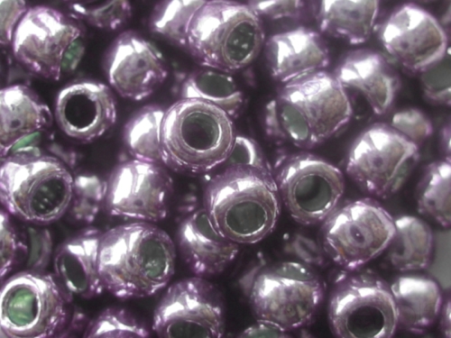 6/0 Rocailles TOHO PF Galvanized Metallic Polaris violett 10g