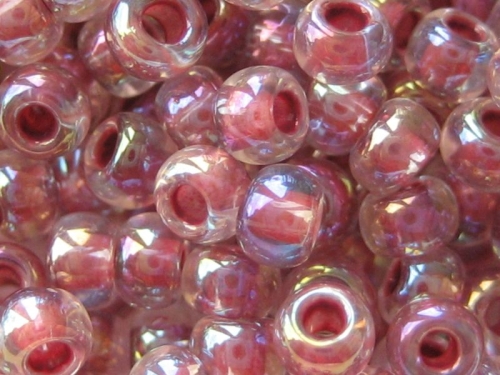 15/0 10g TOHO Rocailles RB Crystal Strawberry