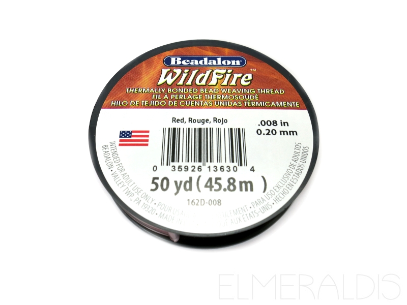 12 LB Wildfire 008 - 45 m Red rot 0,20 mm