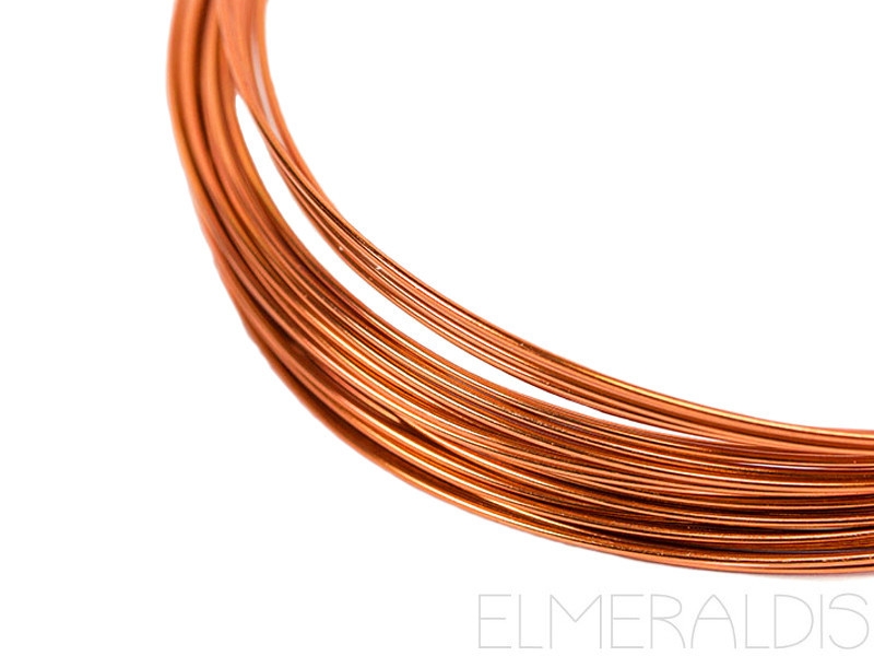 3,0 mm Aluminiumdraht Orange Copper kupferfarben 3m