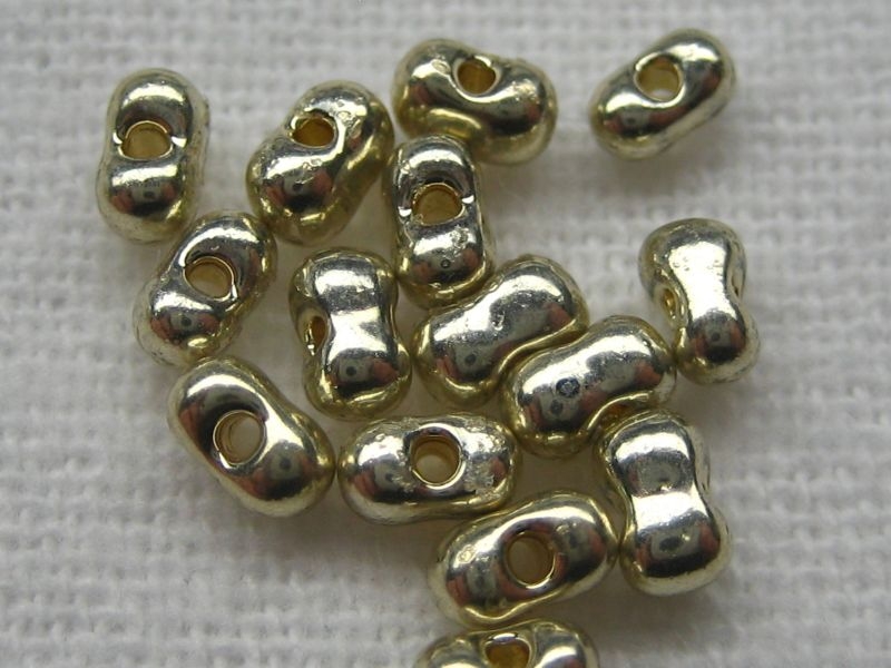 Berry Beads Miyuki Duracoat Galvanized Silver silberfarben 10g