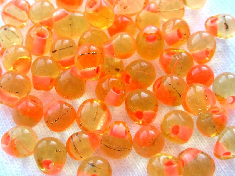 3,4 mm Drop Beads Miyuki Coral Light Amethyst 10g