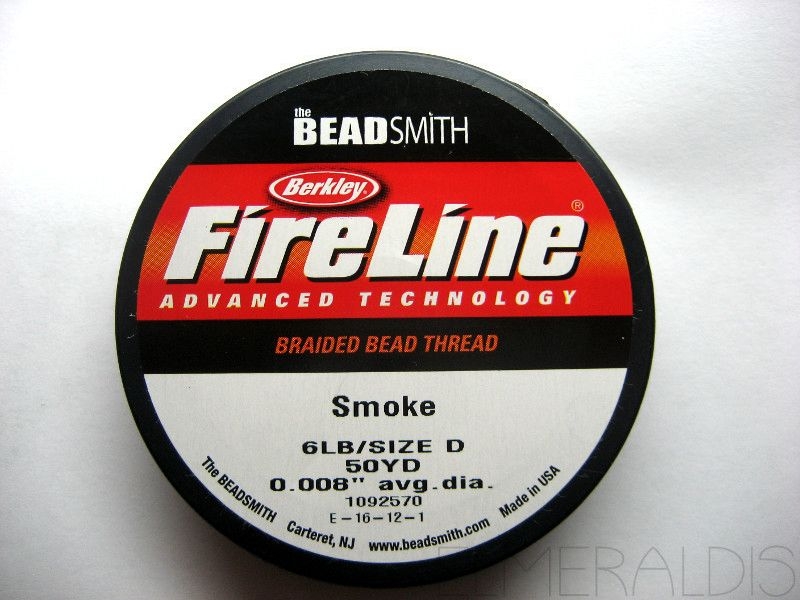6 LB Fireline D 45 m Smoke 0,15 mm