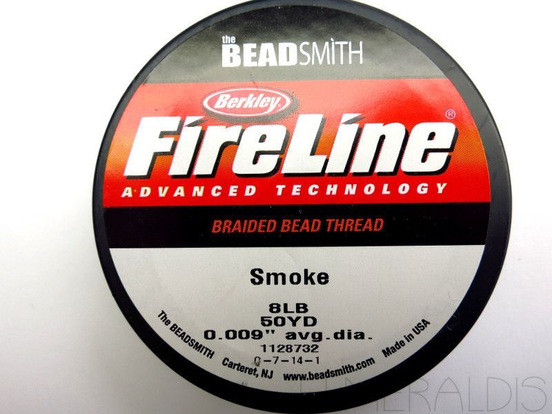 8 LB Fireline F 45 m Smoke 0,17 mm