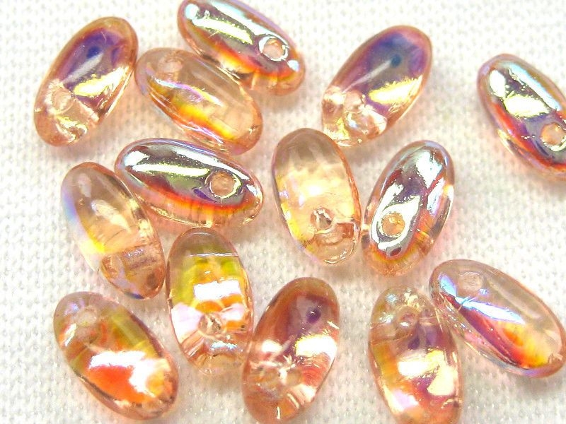 6mm 10g Rizo Beads Rosaline AB