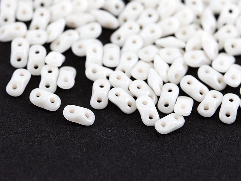 Super8® Beads Alabaster white weiss Opaque 5g