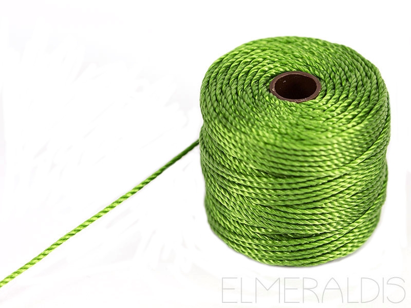 S-LON TEX210 Bead Cord Avocado green hellgrün 70m