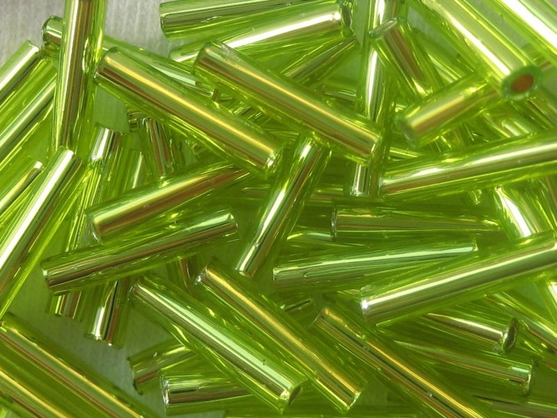 9mm Stiftperlen TOHO Lime Green 10g