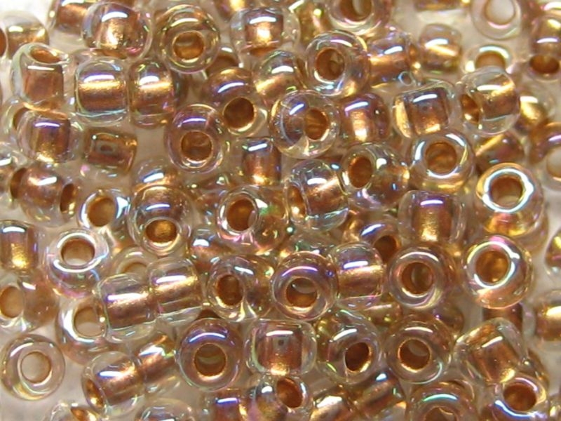 11/0 Rocailles TOHO Gold Rainbow Crystal 10g