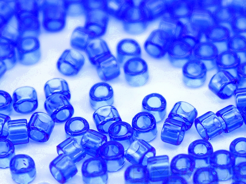 11/0 Delica TOHO Treasures Sapphire Transparent blau 5g
