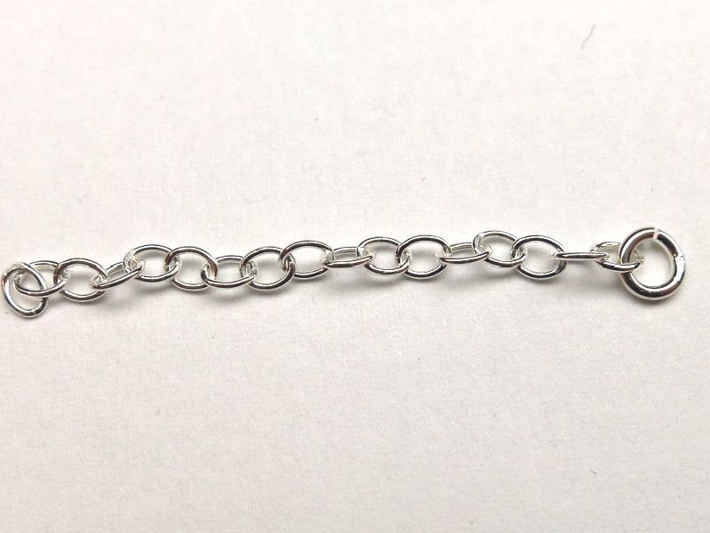 4 cm Verlängerungskette 925 Silber 3,7 mm